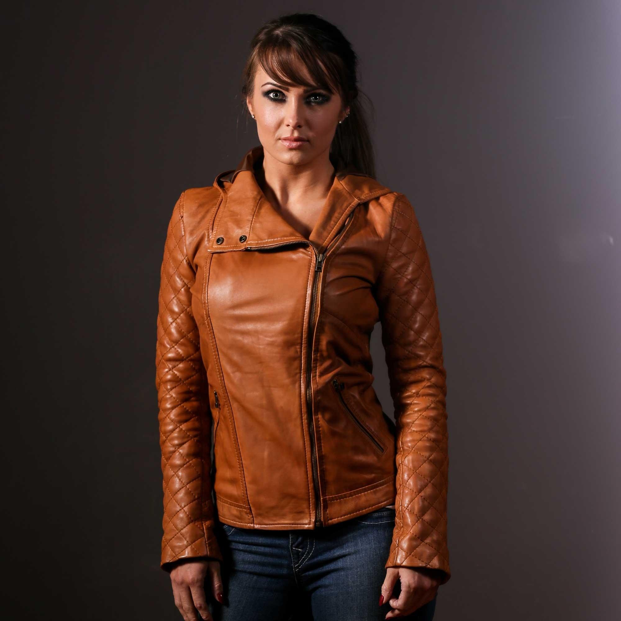 Nia Women Casual Jacket with Hood