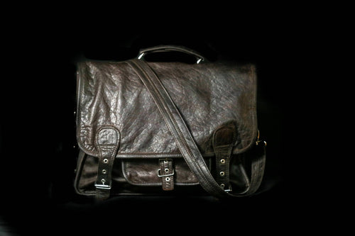 Alexzander Messenger Leather Bag