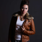 Billy Leather Jacket for Women