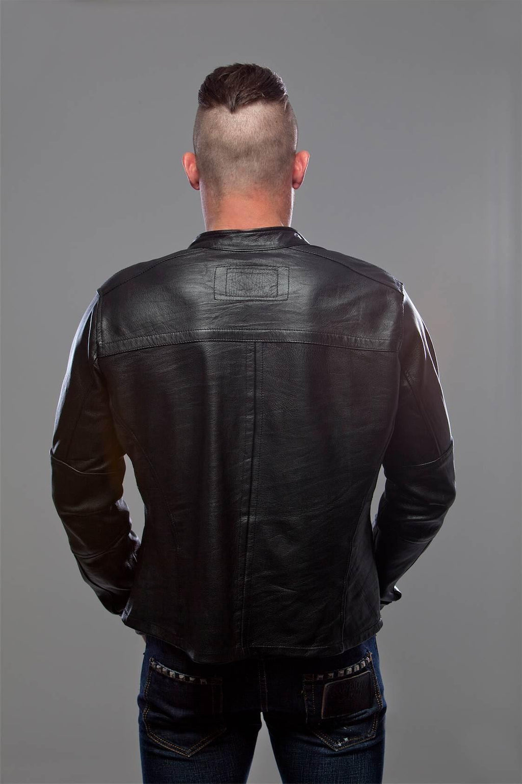 Black Shirt Style Jacket for Men