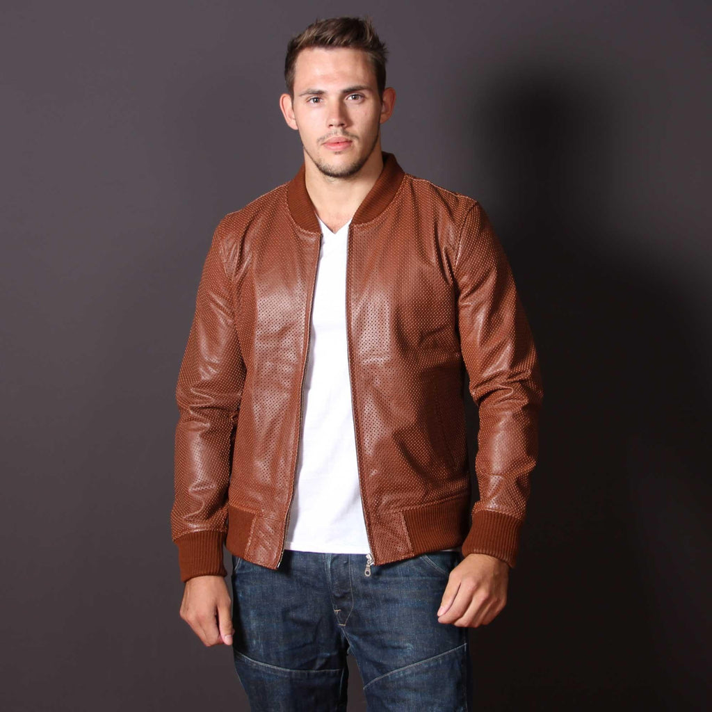 Desert Men Bomber Jacket Brown