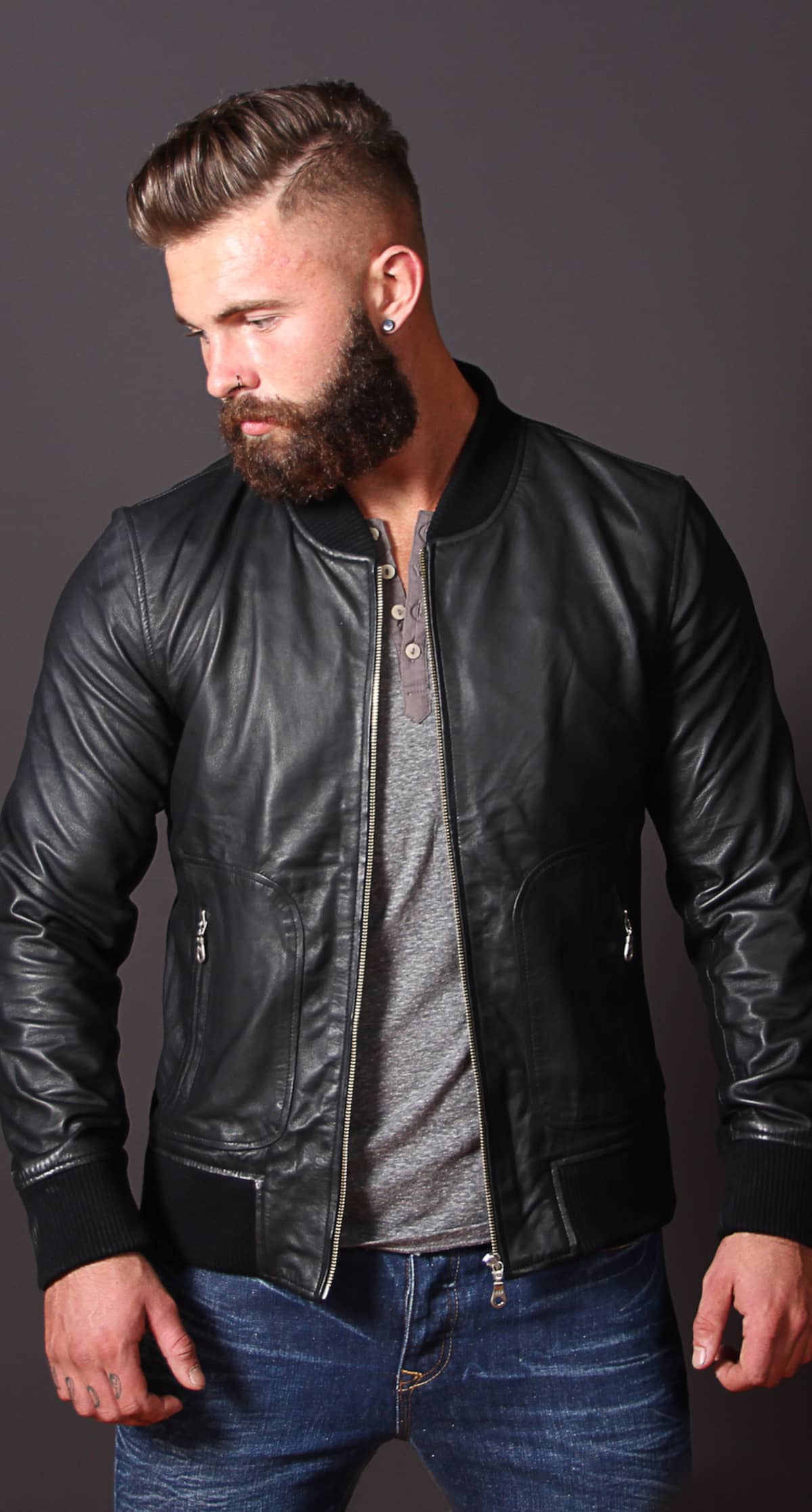 Heritage Jacket Leather Bomber