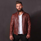 Jazz Leather Jacket for Men