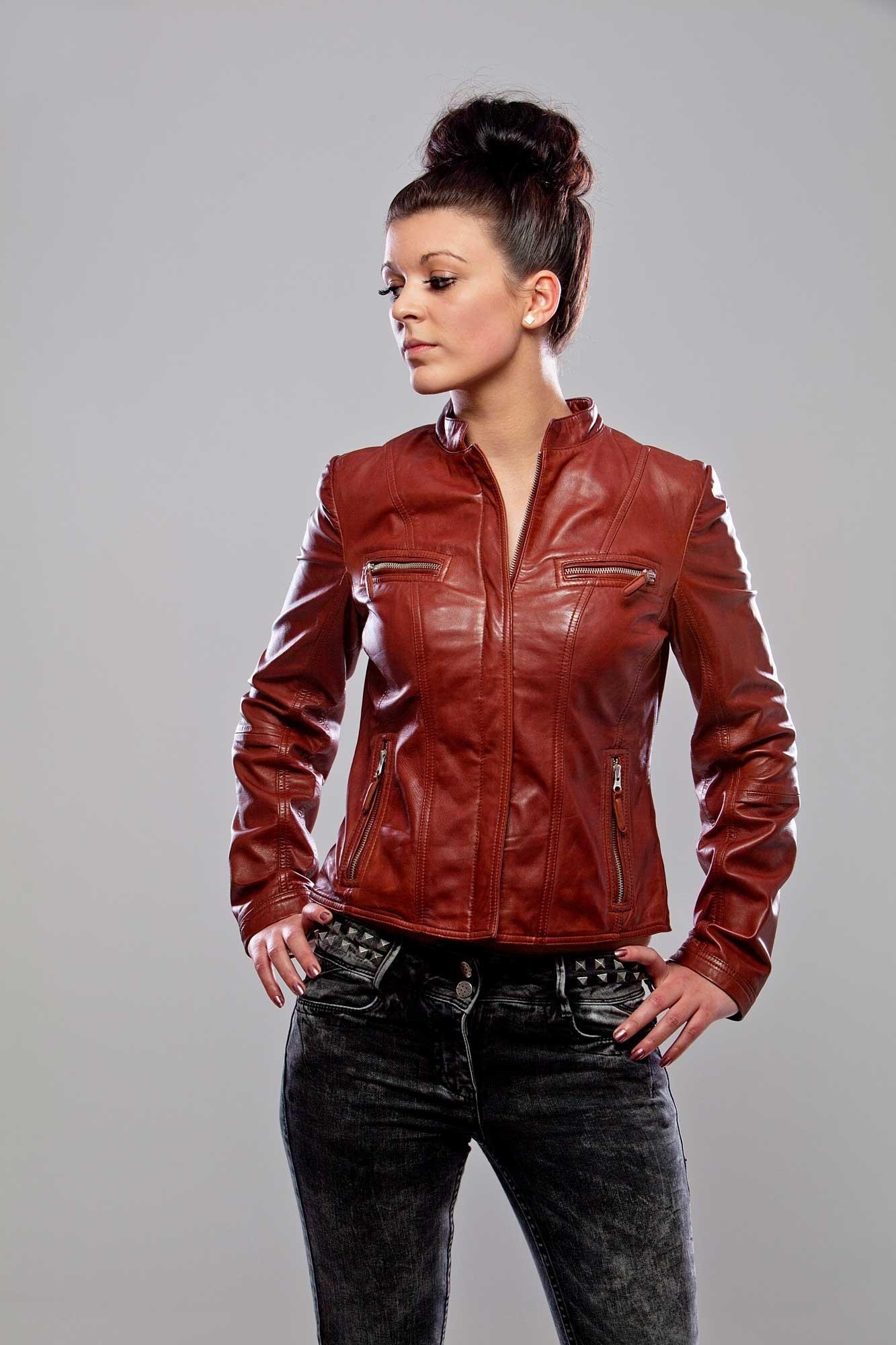 Karma Jacket Leather Women