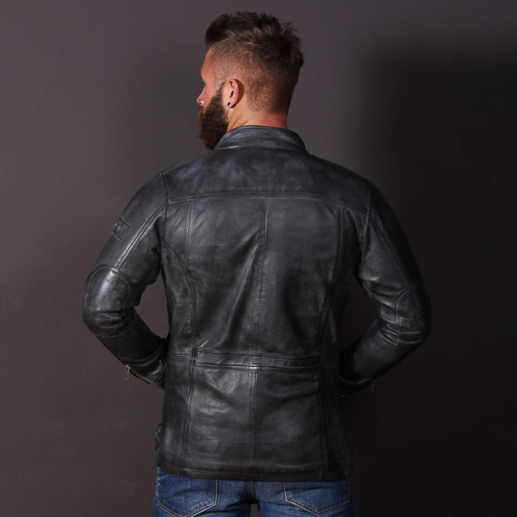 Men's Casual Fashion Leather Frost Jacket