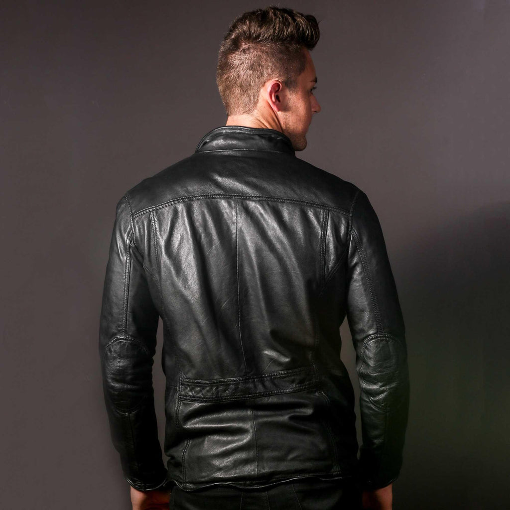 Men's Fashion Ice Leather Jacket