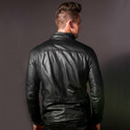 Men's Fashion Ice Leather Jacket