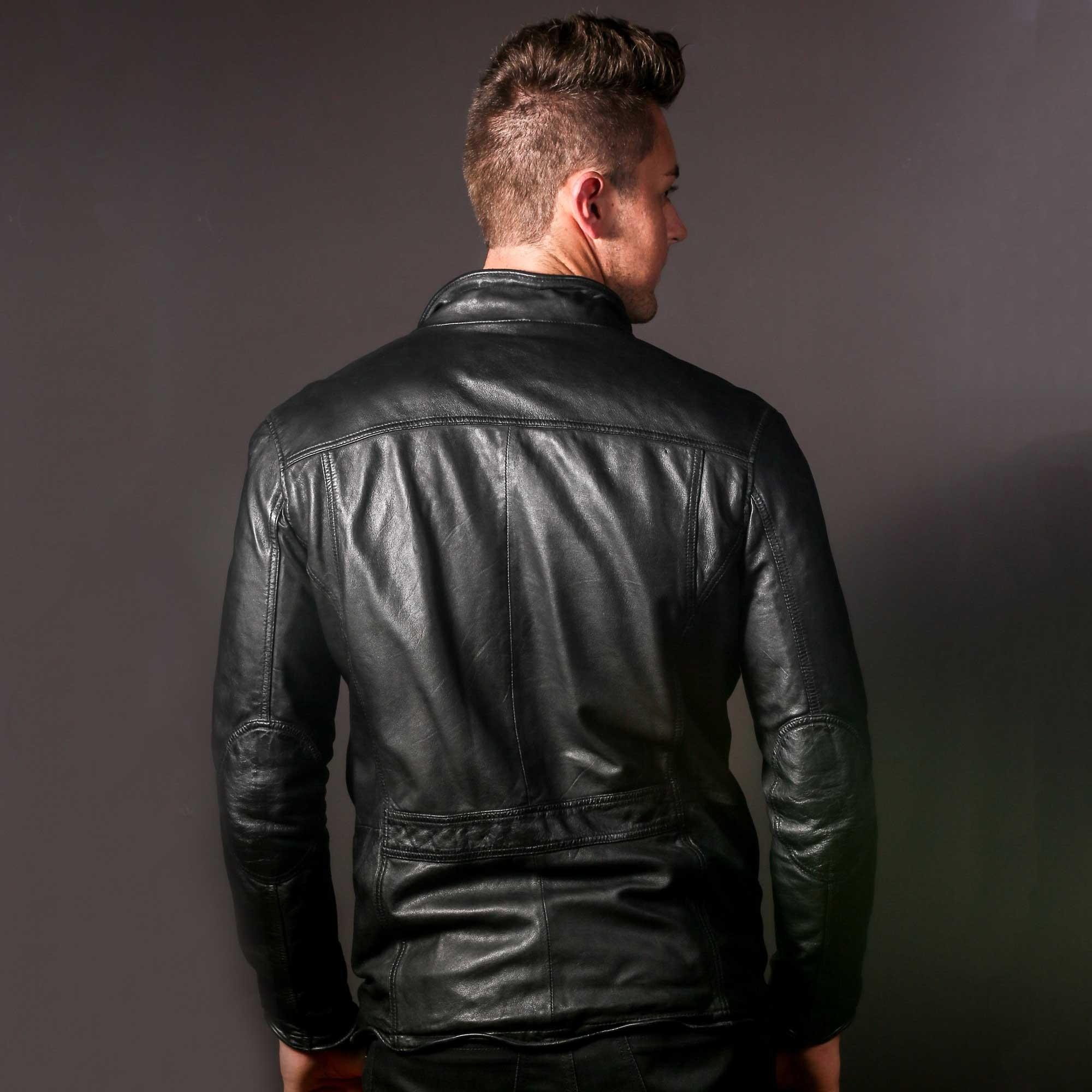 Men's Fashion Ice Leather Jacket