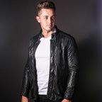 Men's Fashion Ice Leather Jacket