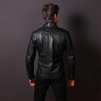 Men's Leather Fashion Rockwell Jacket