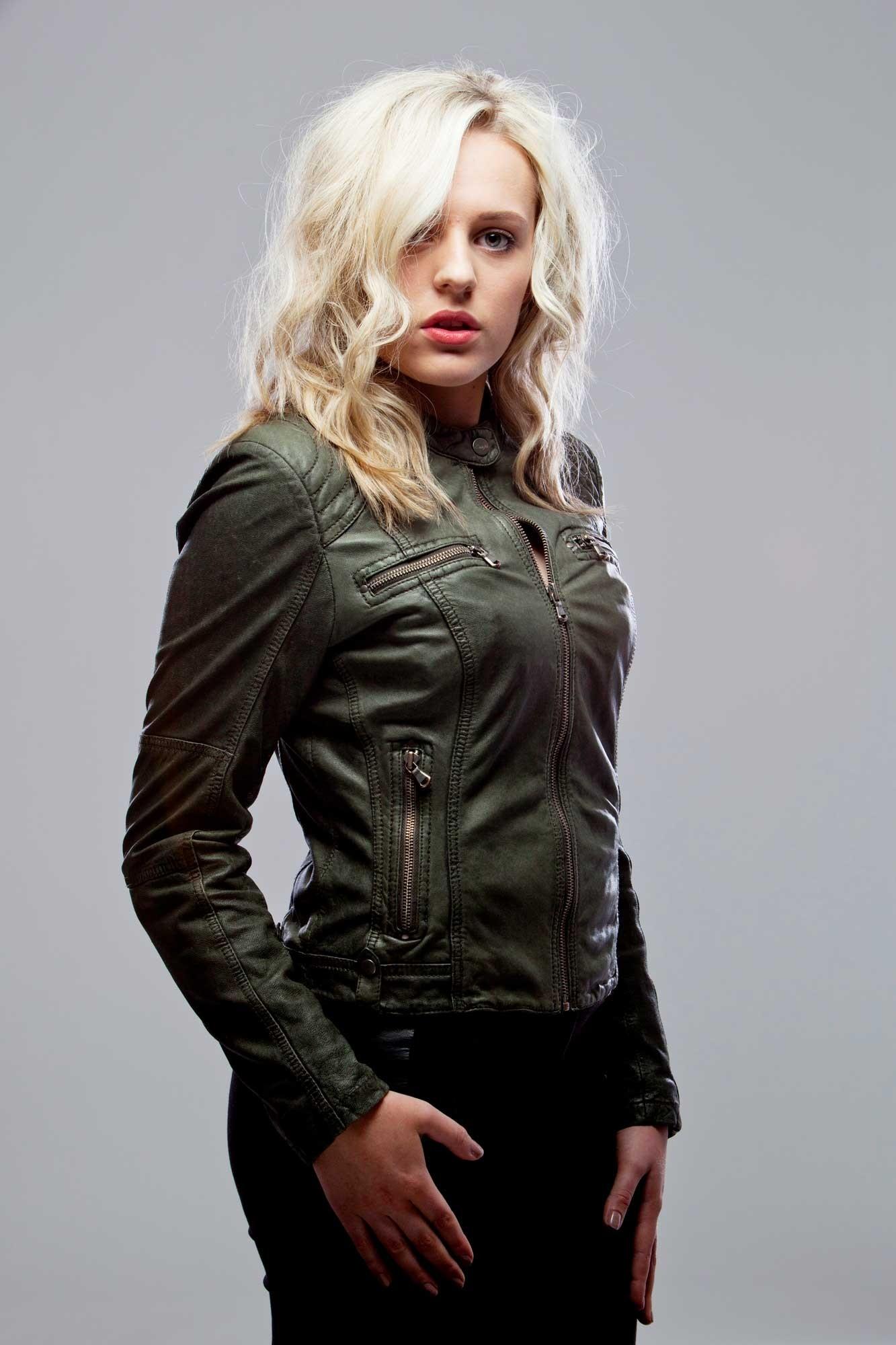 Sassy Leather Jacket Women