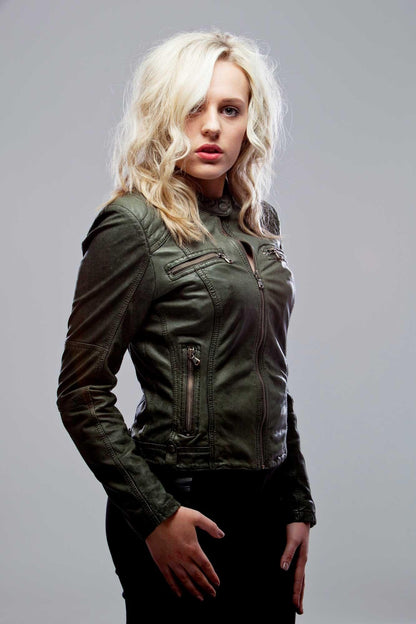 Sassy Leather Jacket Women