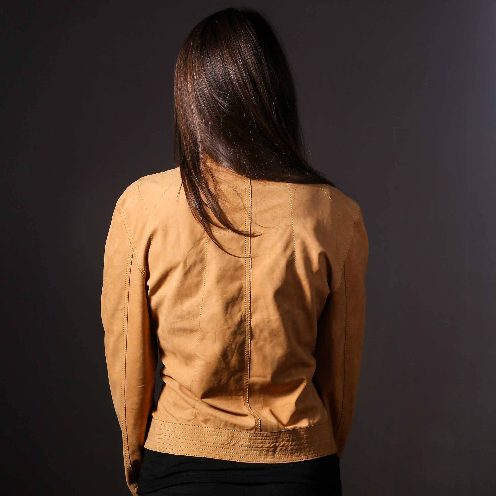 Vivo Short Body Leather Jacket