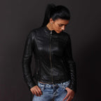 Adore Stylish Leather Jacket for Women