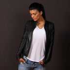 Adore Stylish Leather Jacket for Women